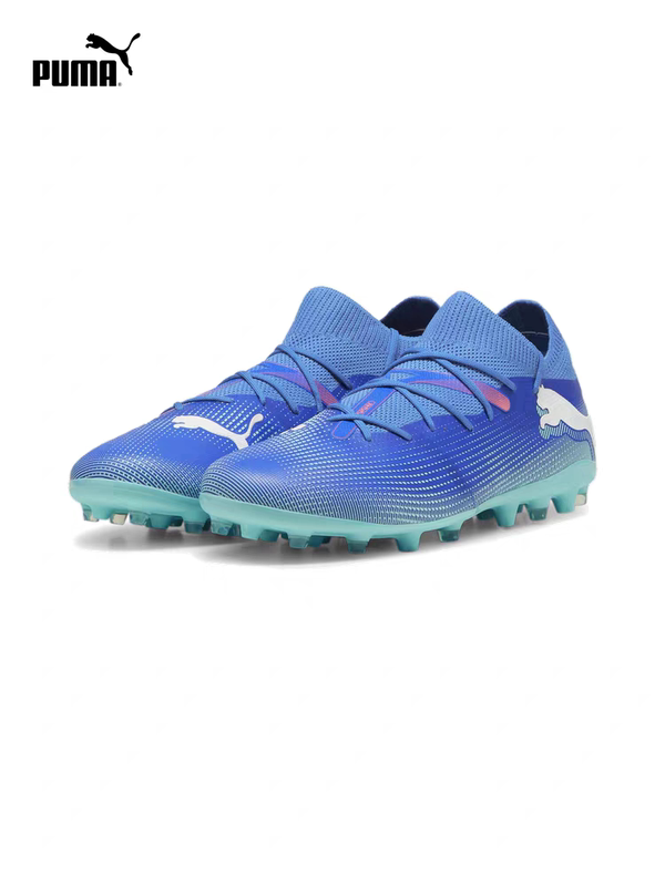 Mg Short Spike Support Frisbee Training Football Shoes for Men Puma Artificial Turf Spike Shoes Future 7107934