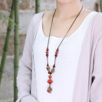 I never forget autumn and winter long Joker sweater chain pendant necklace Lady accessories fashion pendant