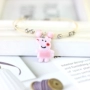 "Heo nhỏ" Sáng tạo dễ thương Cartoon Piglet Bracelet Hàn Quốc Tính cách đơn giản Sinh viên hoang dã Trang trí gốm tươi vòng tay cặp