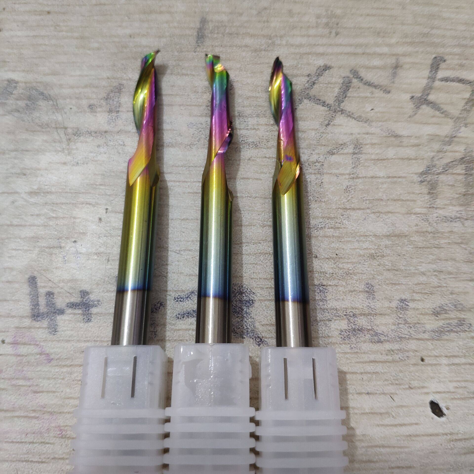 Single-edge profile milling cutter aluminium extrusion type material alloy doors and windows drilling and milling machine tool coating cutting knife aluminium curtain wall engraving machine tool