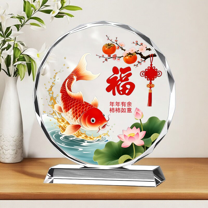 情有水晶定制摆件