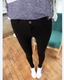 Quần legging cạp cao mùa xuân và mùa thu cao cho phụ nữ mặc đồ mỏng chất béo cộng với phân bón cộng với quần dài bó sát cao.