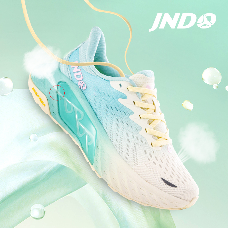 Whale Breathing Shoes Tesla Valve Breathable Running Shoes Men's Shoes Women's Shoes Thick-Soled Shock-Absorbing Jogging Shoes Mesh Sports Shoes