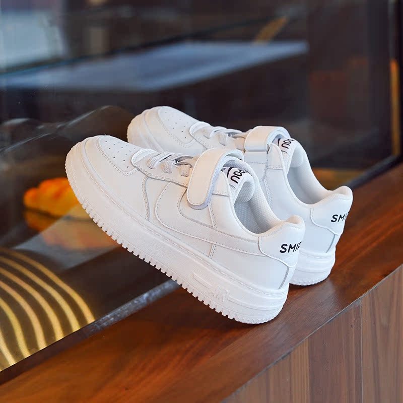 NextElsa girl's board shoes 2022 spring autumn new boy Korean version casual shoes pure color non-slip soft bottom small white shoes