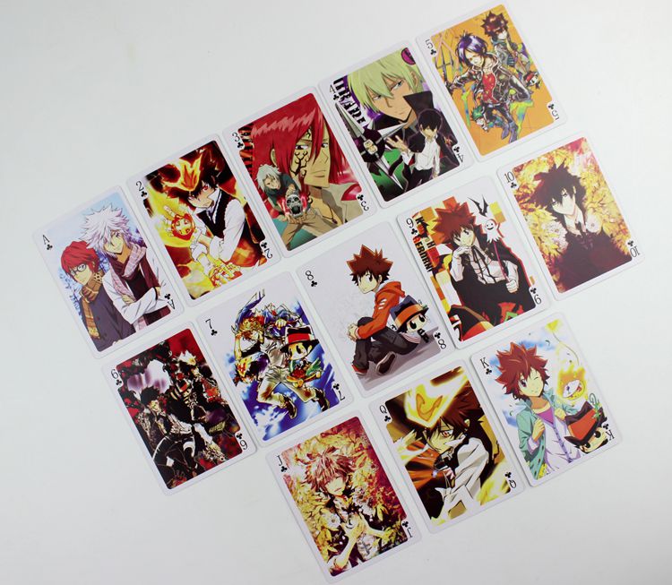 Thẻ Anime Poker Thẻ của giáo viên Tsunaji Trò chơi hoạt hình Nhật Bản Thẻ ngoại vi Thẻ trò chơi - Carton / Hoạt hình liên quan hình dán