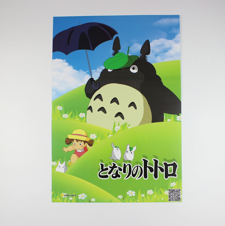 My Neighbor Totoro 8 poster phim hoạt hình Nhật Bản anime xung quanh Dán tường Bức tranh tường dán những sticker cute
