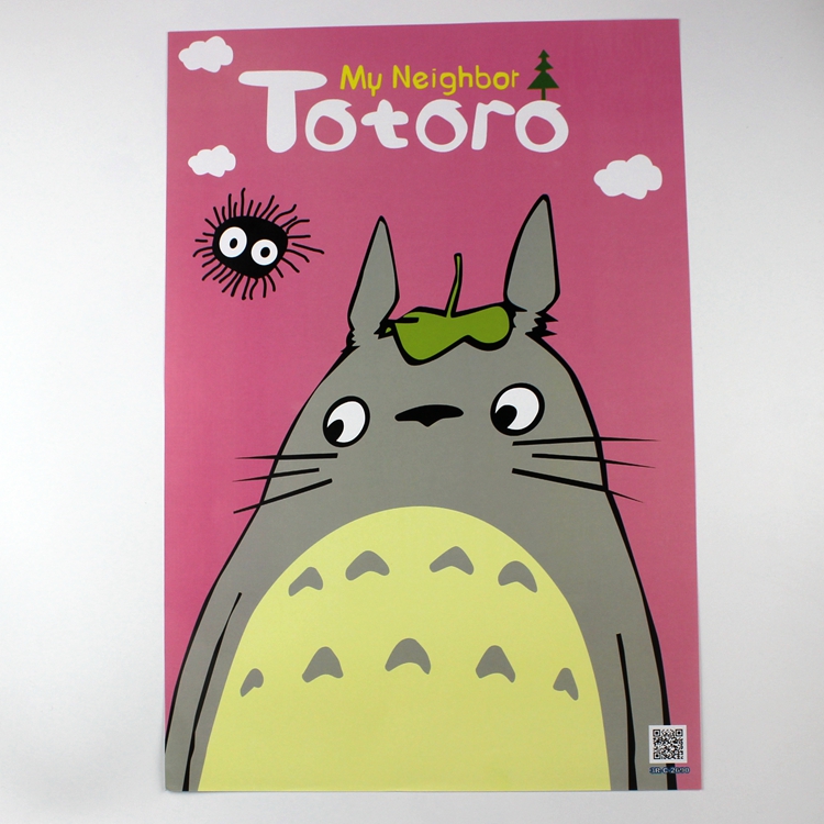 My Neighbor Totoro Hayao Miyazaki Series 8 áp phích Anime hoạt hình Nhật Bản xung quanh Dán tường hình nền dán tường sticker gấu trúc