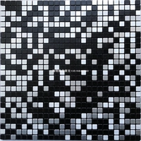 1.0 Алюминиевая пластическая серебряная роза+черные щетки