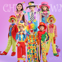 Christmas IPEI Children Playful Clown Clown Clothes Kindergarten Boy Girl Cosplay Funny Performance Costume