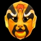 Bắc Kinh Opera Mask Mask Flocking Children Mặt nạ Hiệu suất Dress Up Tứ Xuyên Opera Thay đổi mặt đạo cụ Trang trí Mặt dây Trang trí - Trang trí nội thất đồ dcor phòng ngủ giá rẻ