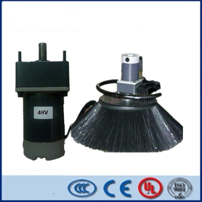 36V/48V Sweeper Motor, Side Brush Motor for Sweeper, 60W/90W Dc Sanitation Vehicle Side Brush Motor