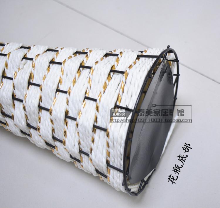 Retro sắt hoa xô đơn giản phong cách bình hoa trồng hoa bằng gỗ thùng góc trang trí hoa đứng trực tiếp - Vase / Bồn hoa & Kệ chậu gốm trồng lan kiếm