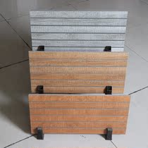 Groove American country wood grain tile 300x600 antique brick wall tile garden exterior wall tile sun room wall tile