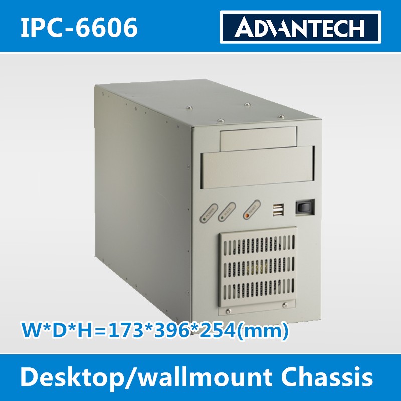Industrial chassis # Advantech IPC-6606BP-00XE 25BE 30ZE can be equipped with PCA-6106P3 P4 6010