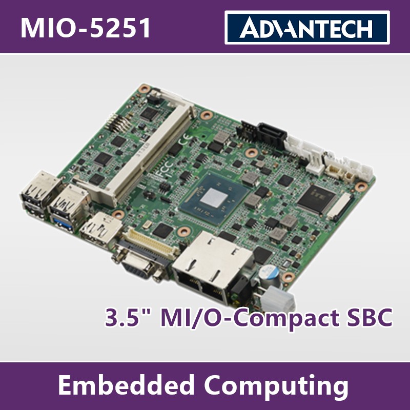 3.5 inch SINGLE BOARD COMPUTER #ADVANILMA MIO-5251E-S3A1E 5251EW-S9A1E 5251J-U0A1E