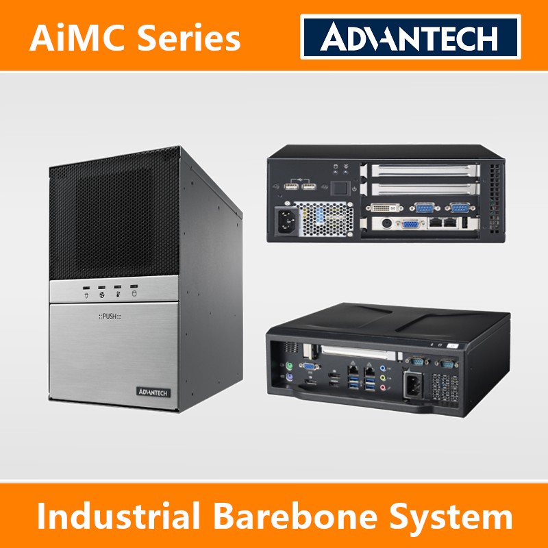 Industrial barebones # Advantech AIMC-3402-25A1E Multi-10 serial port PCI expansion micro IPC 3402D