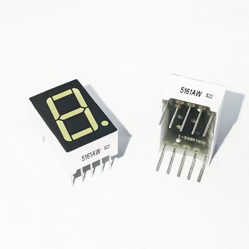 0.56英寸5161AW数码管：小元件里的工业精度与成本边界_显示器件_淘宝数码网