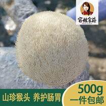 Rong Jie mushroom dried monkey head mushroom 500g Fujian Gutian specialty alpine planting monkey head mushroom stomach nourishing hot pot