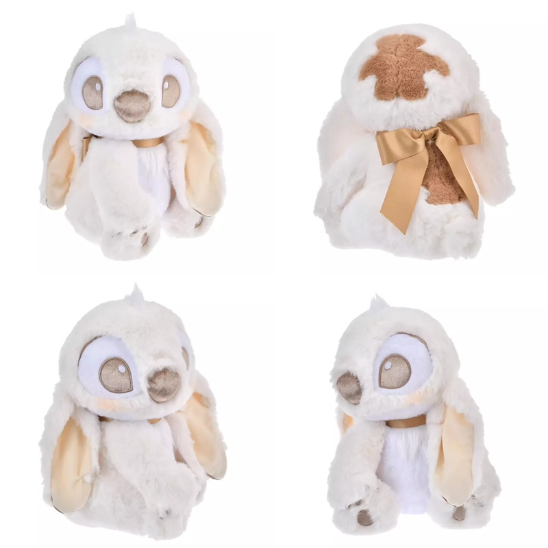 Some in Stock Tokyo Disney Store Stitch White Winter Bow Doll Limited Edition