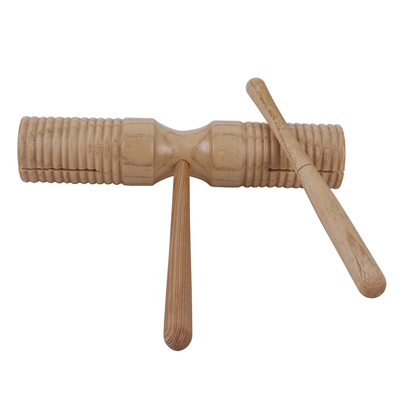 Olff instrumental student National percussion teaching aids Double loud cylinder Children early education Puzzle Fun Toys Wooden Louder