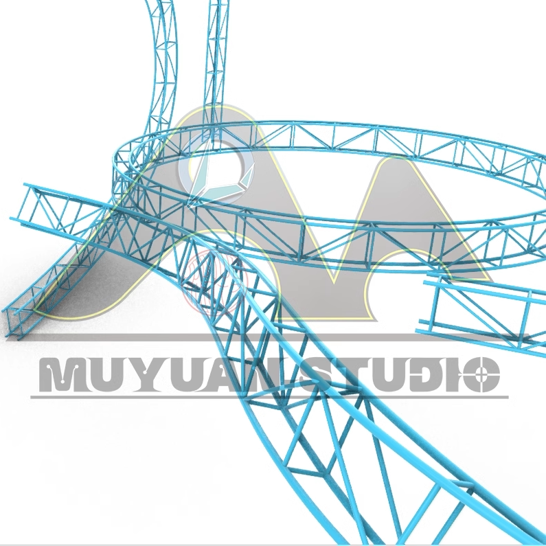 Rhinoceros Grasshopper One-Click Truss Generation Plugin, Produced by Mu Yuan Studio