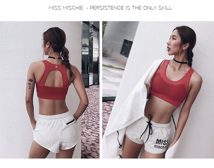 Strange lực thể thao đồ lót phụ nữ kiểu vest chống sốc chạy tụ tập nhanh khô thoáng khí áo ngực chuyên nghiệp thể dục áo ngực áo tập thể