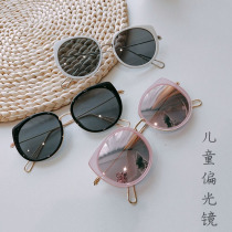 Children Glasses High-end Polarized Sunglasses Girls Korean Style Fashion Ultra Light Baby Sunglasses Anti-UV Kids