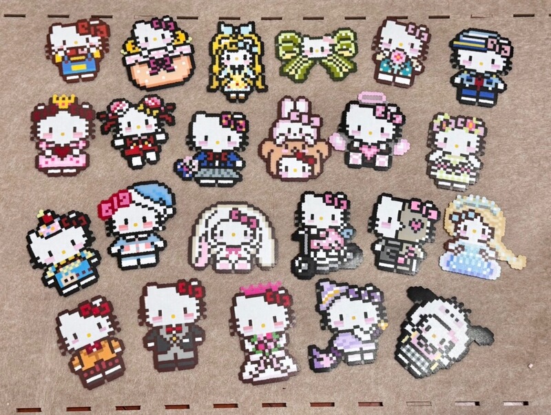 DIY Beaded Keychain with Initials, Bag Charm, Gift for Best Friends or Couples