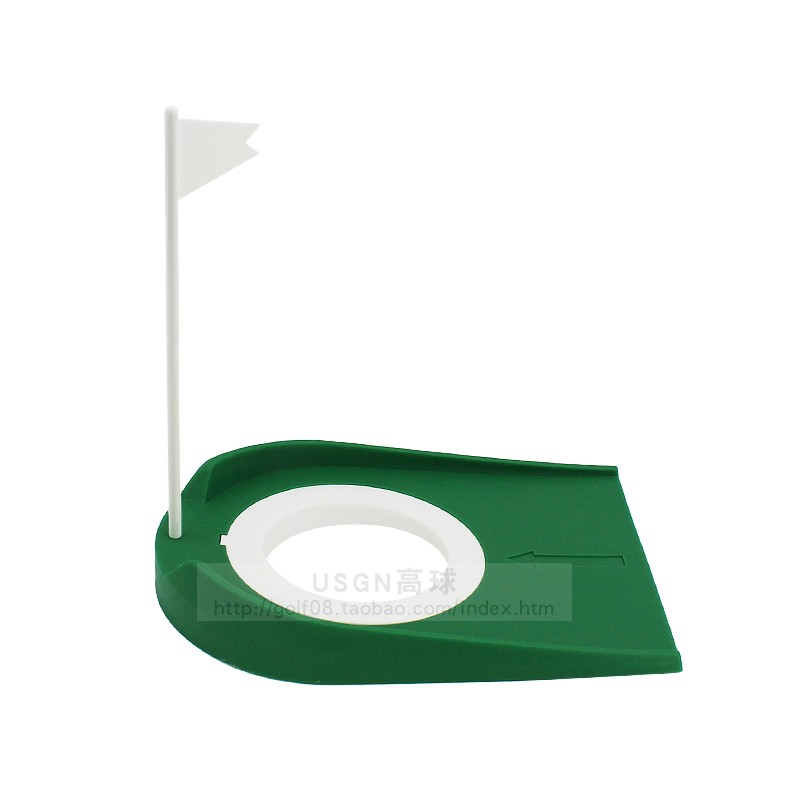 Golf Putter Trainer Indoor Putter Pan Golf Holes With Flags plastic Fruit Ridge Hole Cup Disc-Taobao