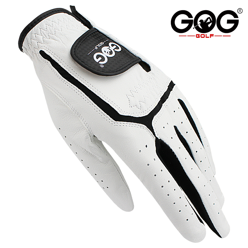 GOG golf gloves men's leather gloves single left hand imported lambskin golf gloves
