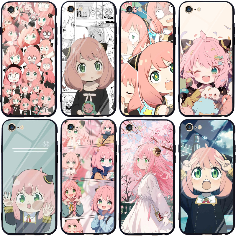 Any Model of Aniya Phone Case Is Suitable for Spy-Themed Role-Playing Games, Compatible with Oppo, Apple 16, 15, 14, Vivo X90, Xiaomi 13, Huawei, Redmi, Honor, Black Shark, Oneplus, Samsung, Red Magic, Realme