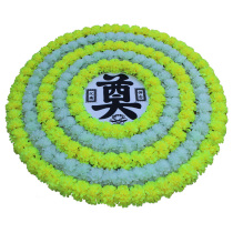 New 1 5 m chrysanthemum wreath laid simulation flower funeral placed flower sacrifice ancestor fake wreath cemetery