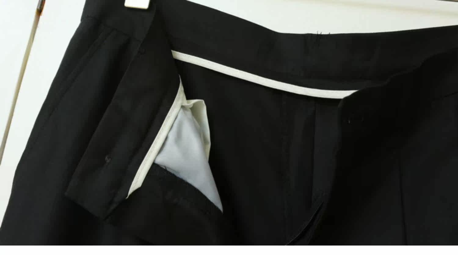 Тонкие шерстяные штаны, повседневные брюки, свободный прямой крой 