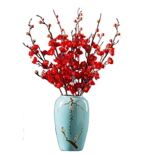 Симуляция сливовых ветвей фальшивая цветочная мебель