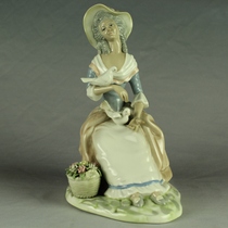 King Lion Castle Western antique 70s Spanish porcelain doll Tengra brand European antique Western antique