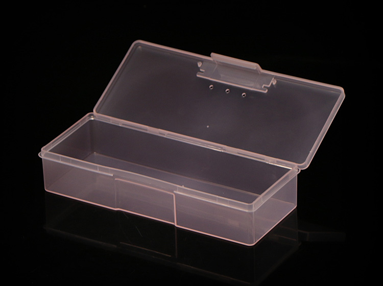 New nail hộp lưu trữ công cụ màu hộp nhựa purse box nail tool set chủ bút hộp đồ trang sức máy dũa nail cầm tay