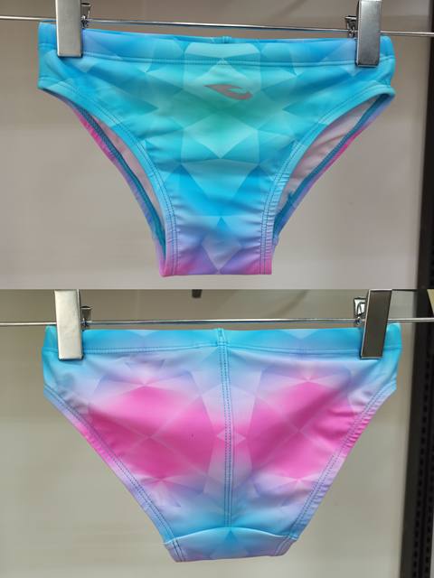 Authentic Hosa teen boys' briefs swimming trunks, national trend big boys training competitive speed children's competition swimming trunks