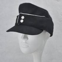 German army fans silver-edged black armored division commander mountain hat Guderians new style of doll suit