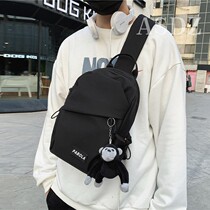 Boys crossbody bag summer sports ins Mens backpack wild tide brand shoulder leisure 2021 trend shoulder bag