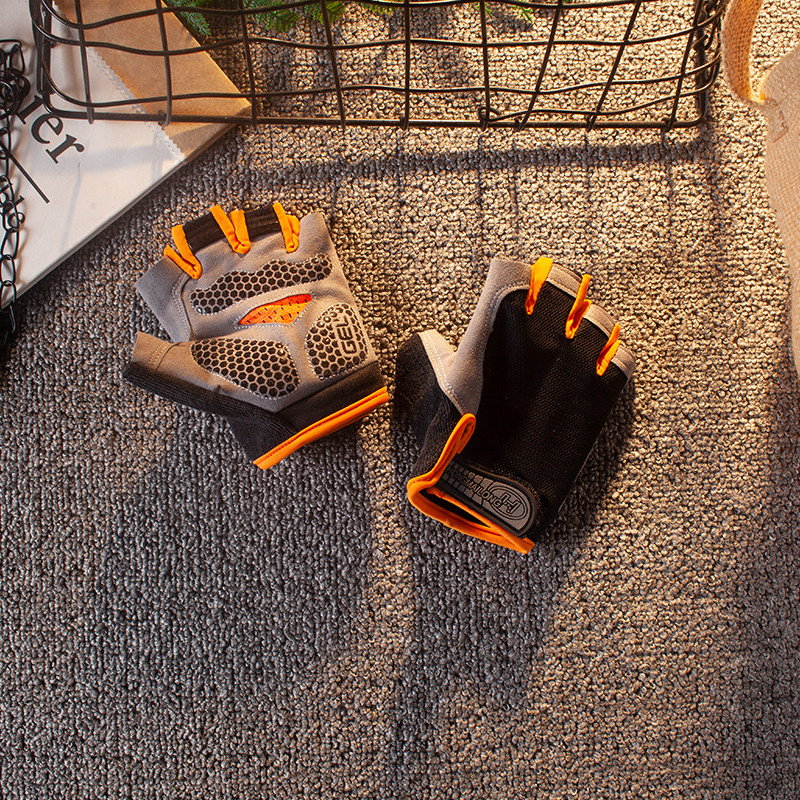 Instruments Fitness Gloves Sport Gloves for men and women Anti Slip Half Finger Training Bike Fitness Room Dumbbells Palm