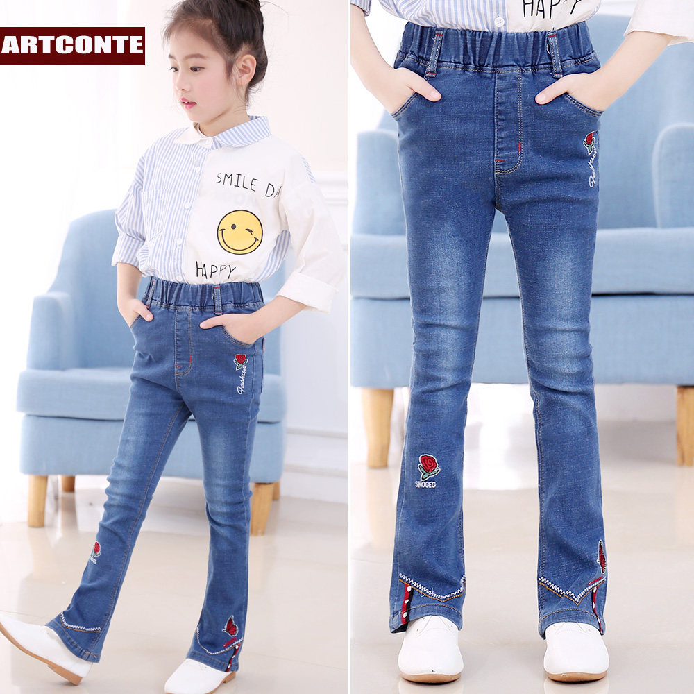 baby flare jeans