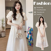 Платье Baiyueguang [Hepburn Wind/Korean/Mori/Milk Oki/Art Wind/Princess/Tempera/Sweet/Thiast/Wind Wind/Explosive/Camellia Block/Leisure/Small Fragrance Wind]