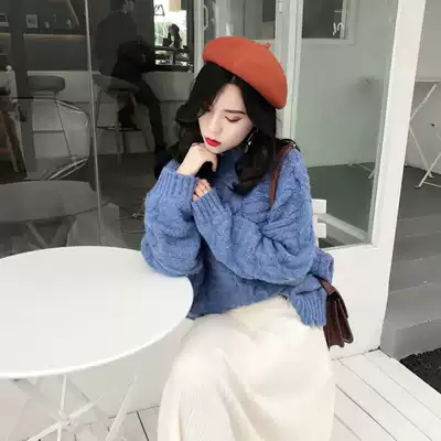 2021 New sweater dress slim two-piece suit women's foreign pie age reduction thin fat mm autumn dress