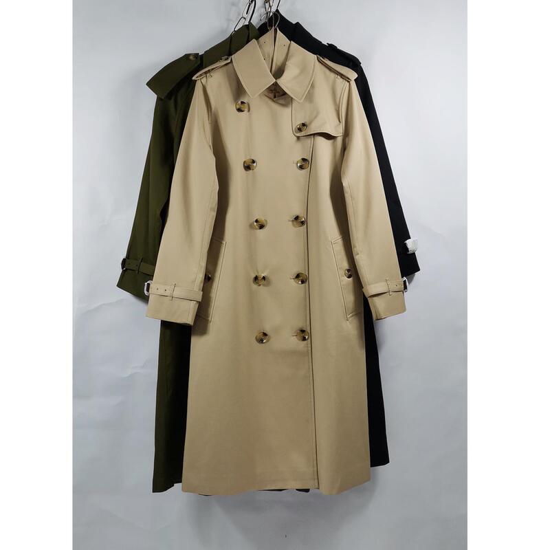 B Shelves Great Stuff! Various Series! Luxury Men's and Women's Trench Coats, High-End Waterproof Long Coats with Belts, European and American Style.