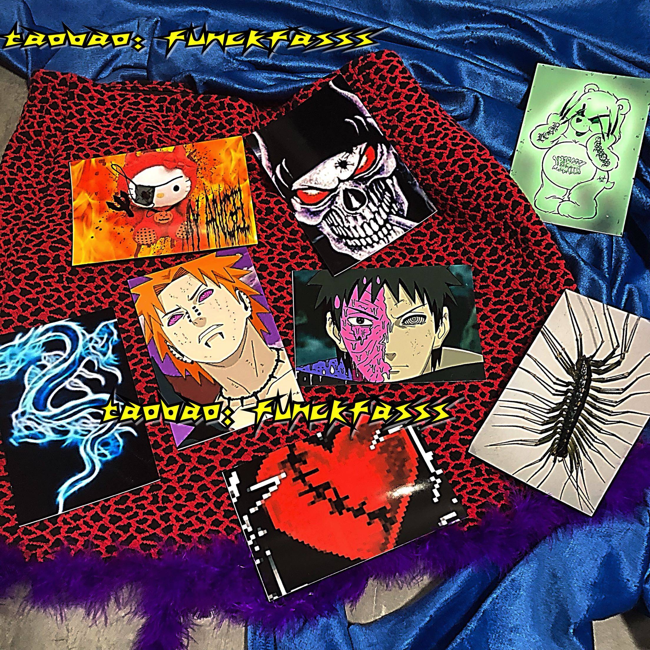 You broke my heart-exclusive dead evil Kitty Penn Green ghost bear one thousand foot bug photo card