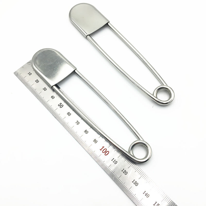 Increase the number of pins stainless steel wire pins large number buckle pin safety insurance Back to print needle steps up solid pins