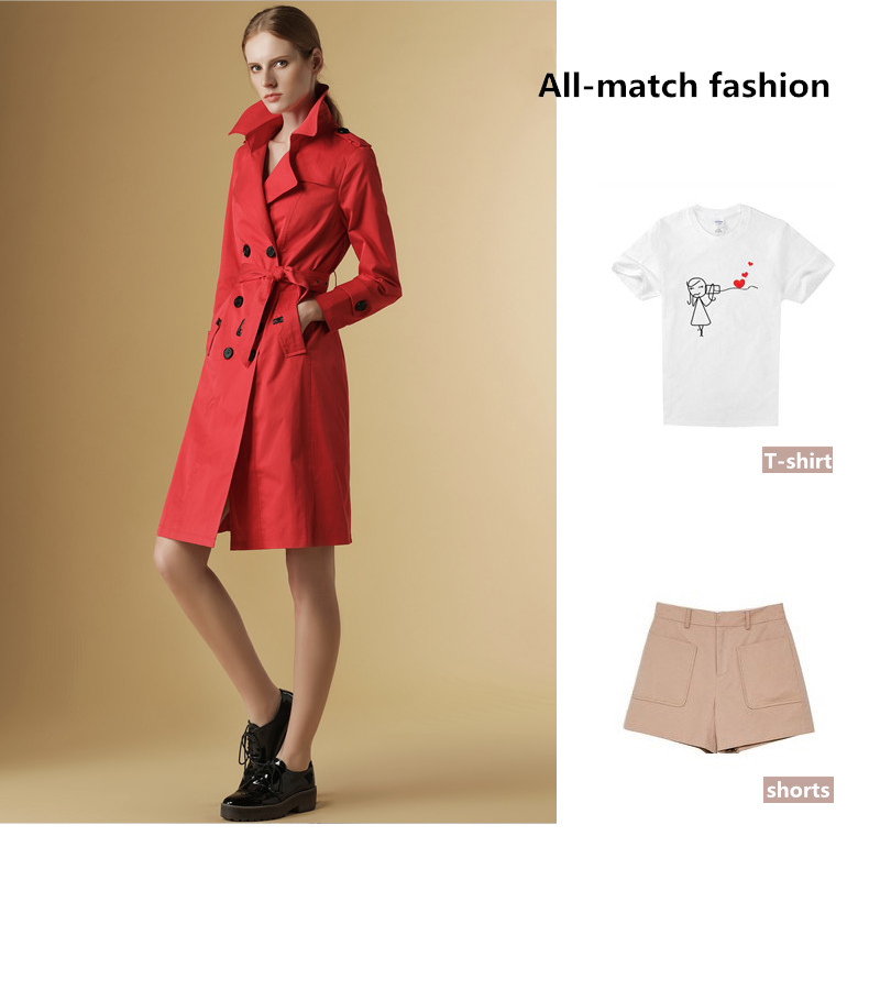 Trench pour femme en Coton - Ref 3225885 Image 18