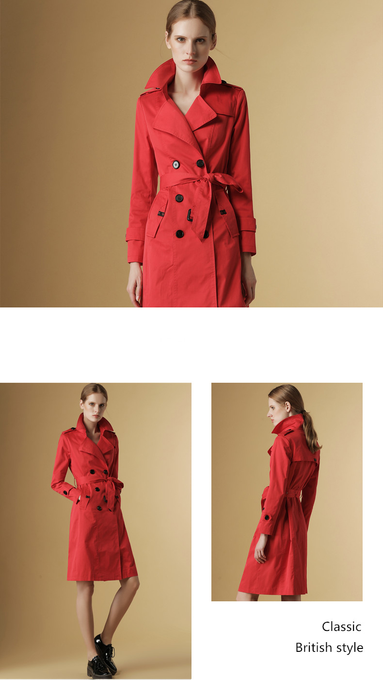 Trench pour femme en Coton - Ref 3225885 Image 19