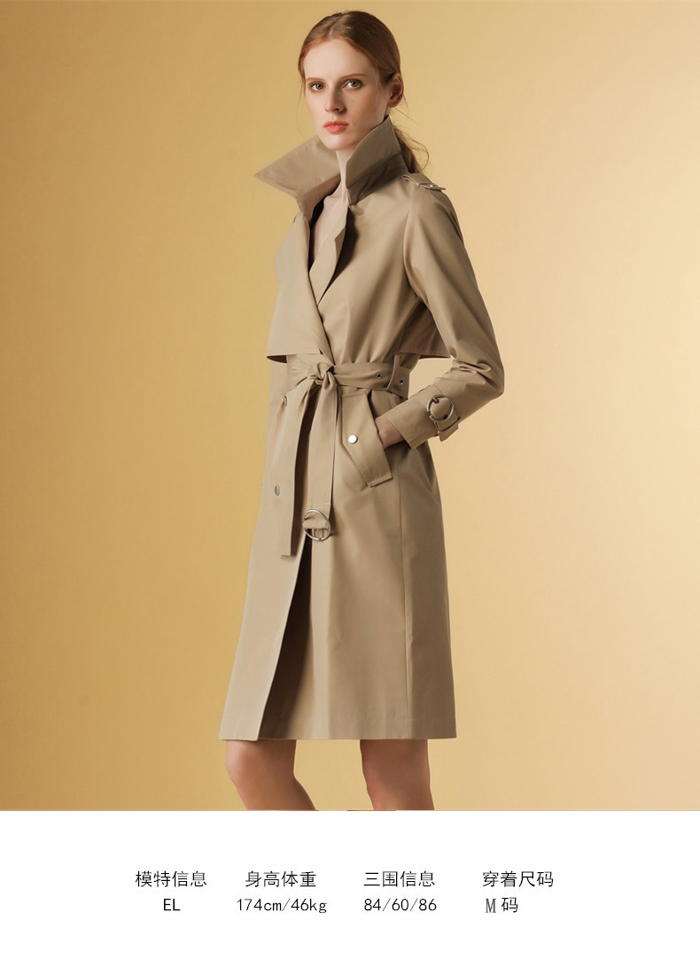 Trench pour femme en Coton - Ref 3227437 Image 12
