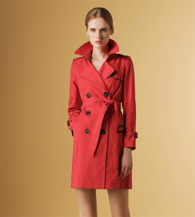 Trench pour femme en Coton - Ref 3227458 Image 3
